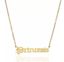 Load image into Gallery viewer, Fashion Name Plate Necklace
